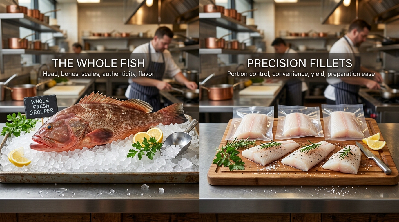 Grouper Fillets vs Whole Grouper: Which Should Restaurants Buy?