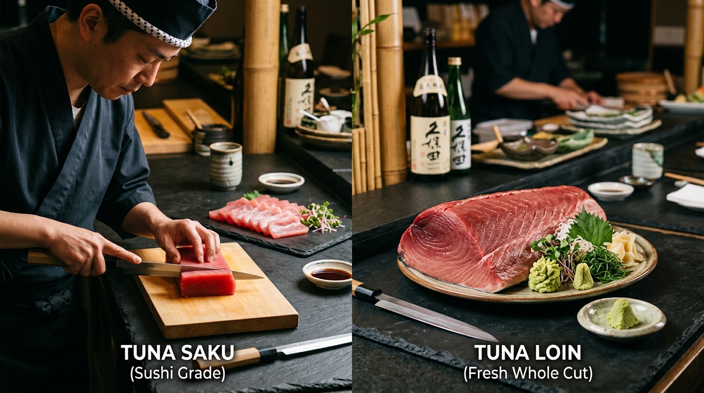 Tuna Saku vs Tuna Loin: Which Is Better for Sushi?